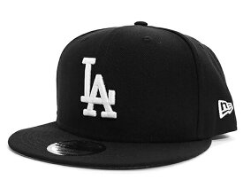 NEW ERA (ニューエラ) ロサンゼルス・ドジャース 9TWENTY キャップ 帽子 MLB BASIC SNAP 950 LOSDOD BLKWHI スナップバックハット メジャーリーグ ベースボール Los Angeles Dodgers