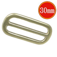 日本製 真鍮生地 コキ Aタイプ（くびれ無し）30mm 移動カン 鋳物 ショルダー ベルト レザークラフト 本革…