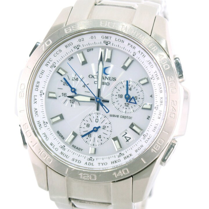 楽天市場】カシオ CASIO オシアナス 腕時計 初代モデル OCW-600 チタン 