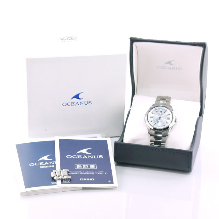 楽天市場】カシオ CASIO オシアナス 腕時計 OCW-S100-7AJF チタン 
