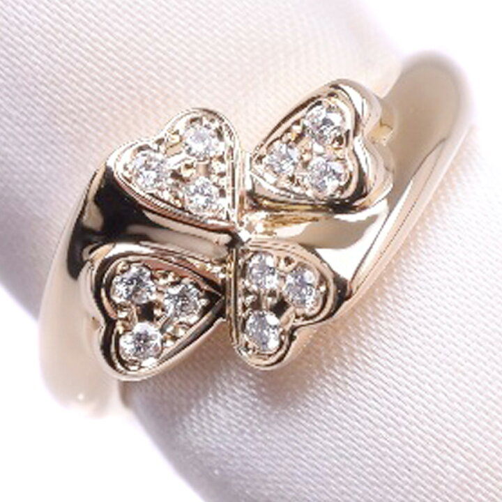 楽天市場】ミキモト MIKIMOTO クローバー 11号 リング・指輪 ダイヤ  