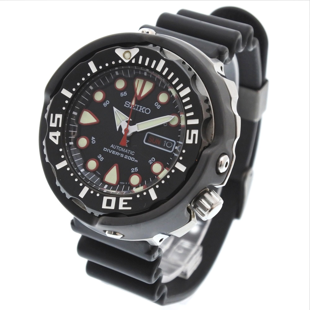 【SEIKO】セイコー プロスペック ダイバーズ 200M 4R36-04D0 SRP655 ステンレススチール×ラバー ブラック 自動巻き メンズ  黒文字盤 腕時計【中古】A-ランク | 質にしきの【ブランド販売・買取】