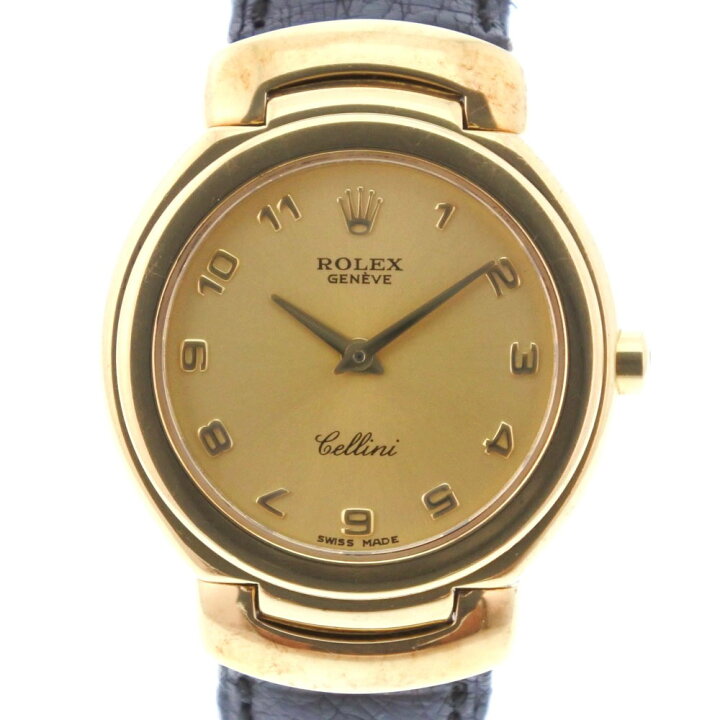 楽天市場】ロレックス ROLEX チェリーニ 腕時計 S番 6621 K18イエロー  