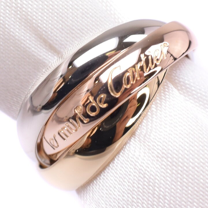 楽天市場】カルティエ CARTIER トリニティリング 7号 リング・指輪 