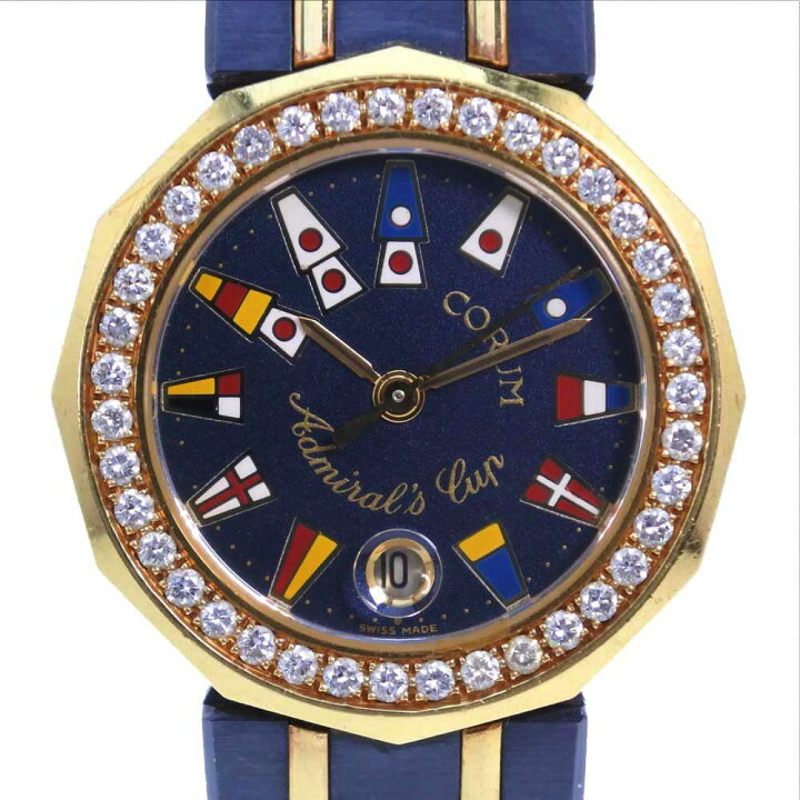 楽天市場】コルム CORUM アドミラルズカップ 腕時計 ダイヤベゼル  
