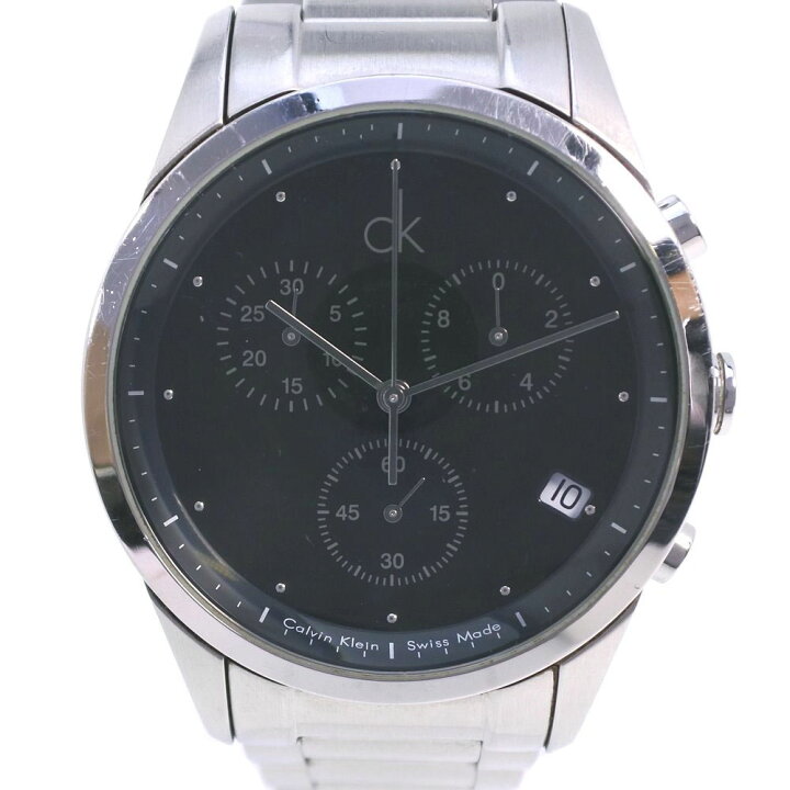 楽天市場】カルバンクライン Calvin Klein クロノグラフ 腕時計 K22371 