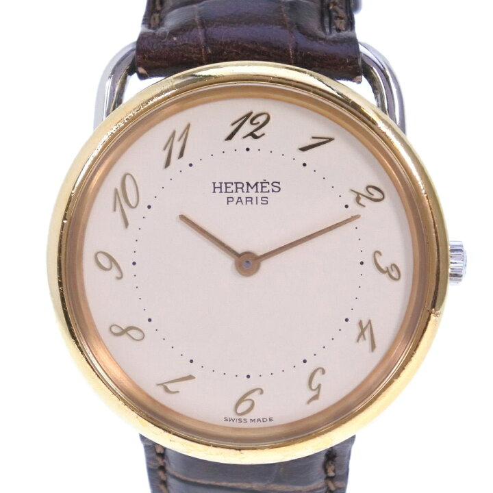楽天市場】エルメス HERMES アルソー 腕時計 ステンレススチール 