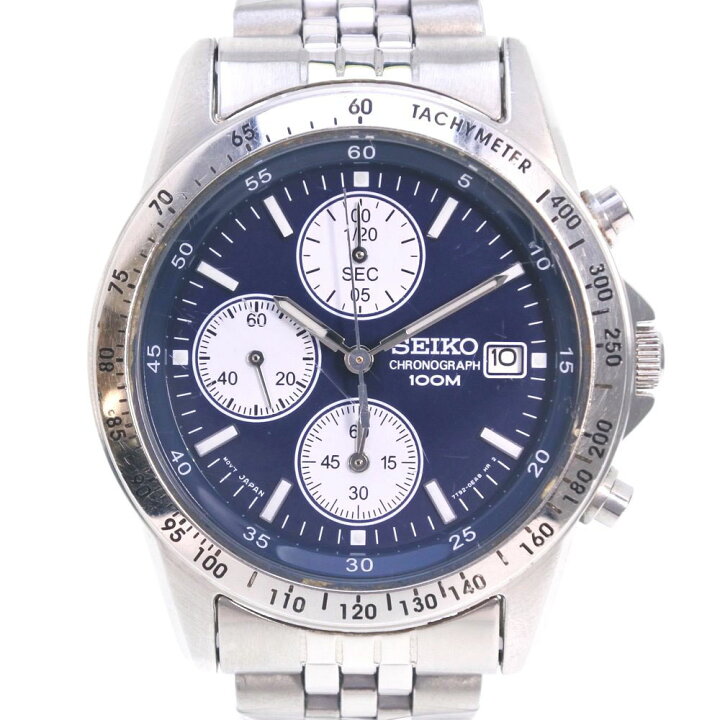 楽天市場】セイコー SEIKO 海外モデル 腕時計 クロノグラフ 7T92-0DW0 
