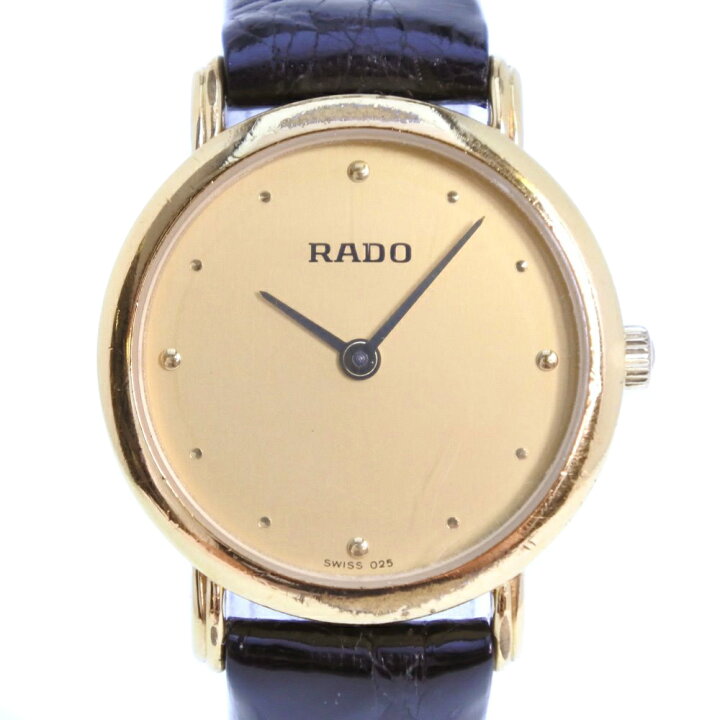 楽天市場】ラドー RADO 腕時計 204.3591.2 ステンレススチール×レザー 