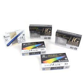富士フイルム FUJI FILM 8ミリビデオカセット オーディオ機器 5本アソート 8mm video cassette【新品】Nランク