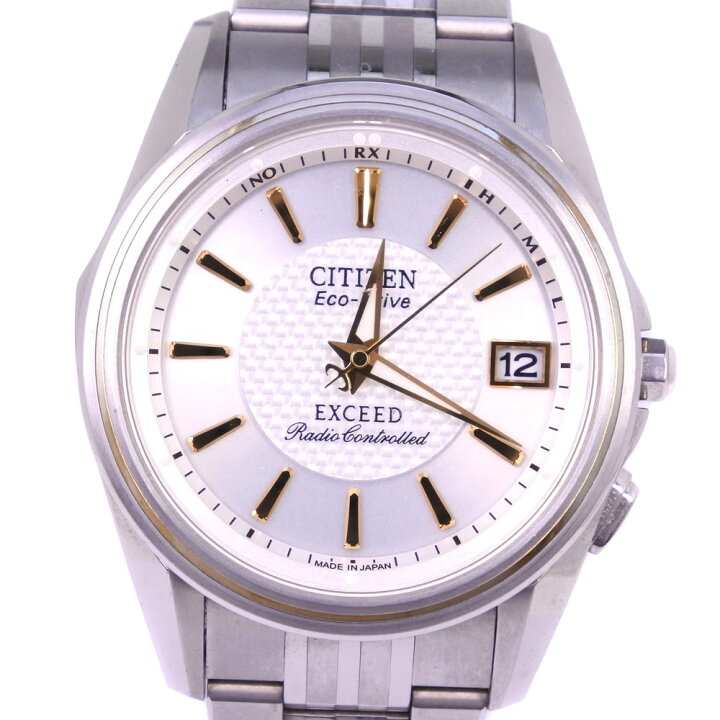 楽天市場】シチズン CITIZEN エコドライブ 腕時計 エクシード H111 
