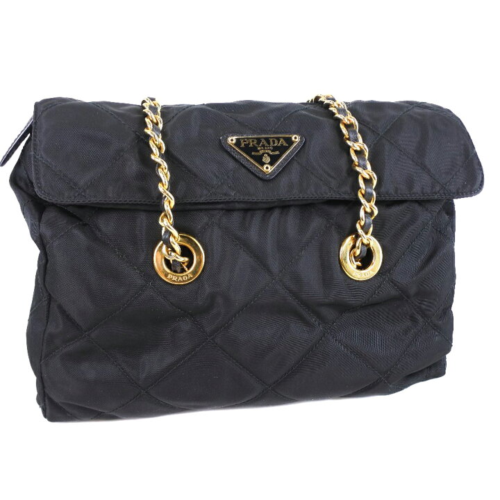 楽天市場】プラダ PRADA チェーンショルダー ショルダーバッグ B1467 