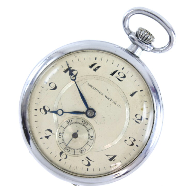 楽天市場】タバン TAVANNES WATCH Co 懐中時計 ステンレススチール 手 