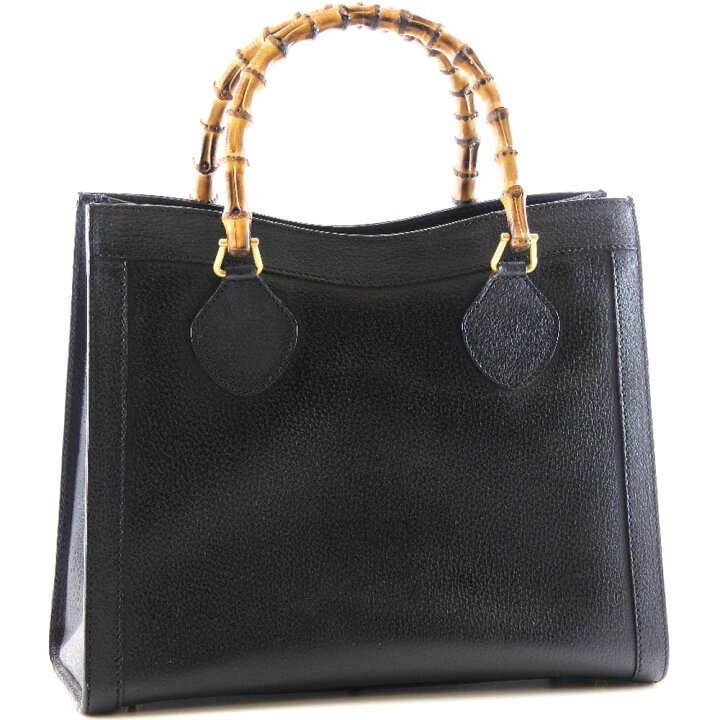 楽天市場】【GUCCI】グッチ バンブー 002.1096.0260 レザー 黒 