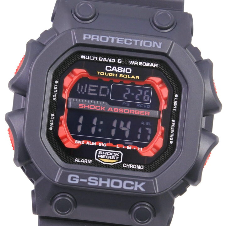 楽天市場】【CASIO】カシオ Gショック 3220 GXW-56 ラバー×ステンレス  