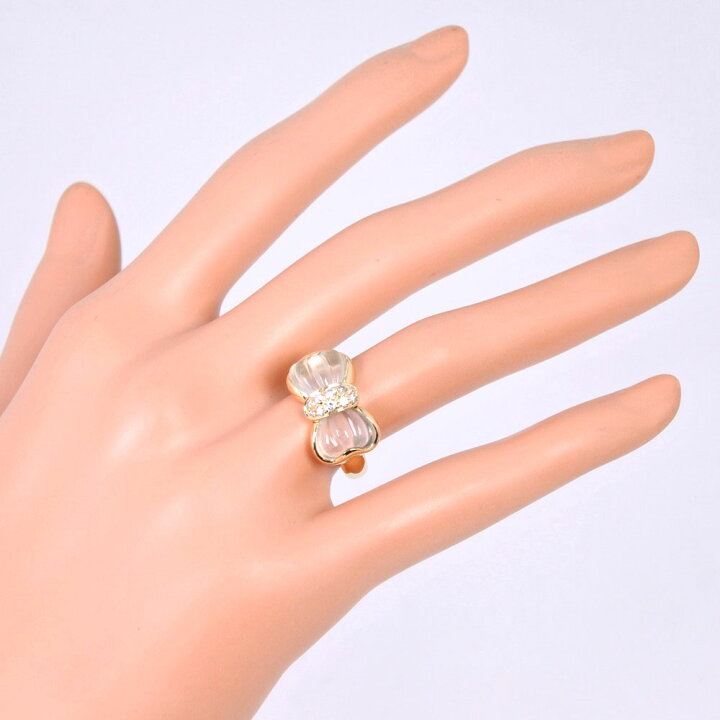 楽天市場】ブシュロン Boucheron リボンモチーフ 10号 リング・指輪  