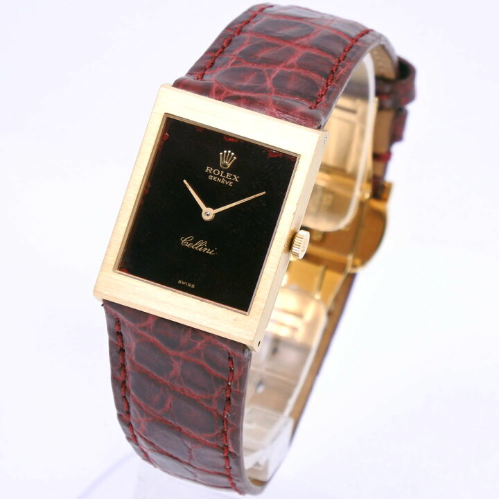 楽天市場】ロレックス ROLEX チェリーニ 腕時計 cal.1600 4014 K18  