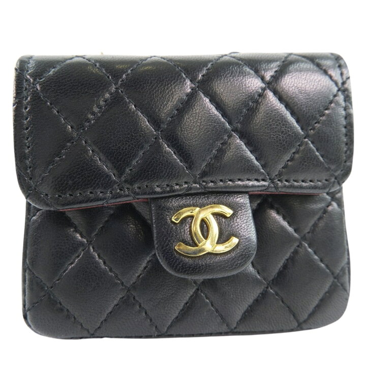 楽天市場】シャネル CHANEL チェーンポシェット ウエストバッグ  