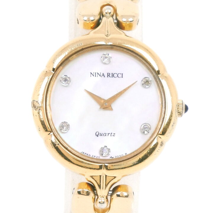 楽天市場】ニナリッチ NINA RICCI 腕時計 2P20-0500 金メッキ ゴールド 