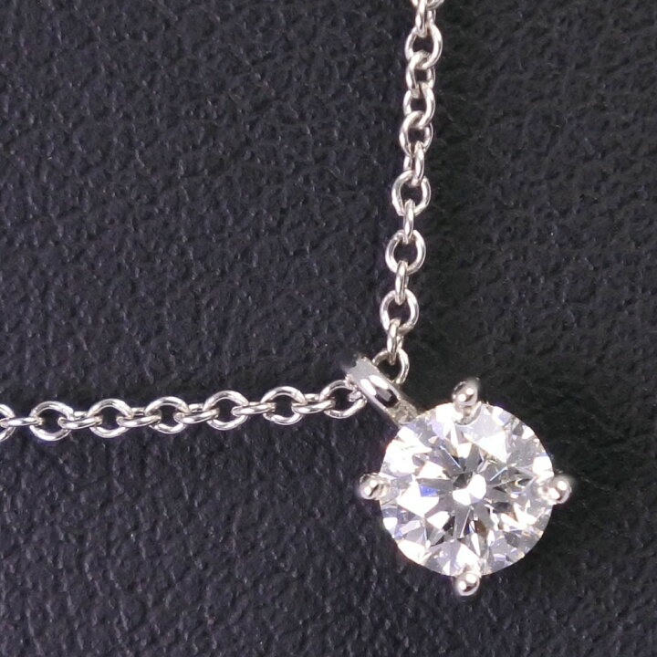 楽天市場】ティファニー TIFFANY&Co. ネックレス ソリティア 約0.3ct  
