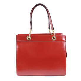 セリーヌ CELINE ハンドバッグ カーフ 赤 レディース【中古】