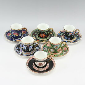 【全品ポイント5倍+お買い得クーポン】ウェッジウッド デミタス カップ＆ソーサー×6 限定版セット ポーセリン _ 食器【未使用】Sランク