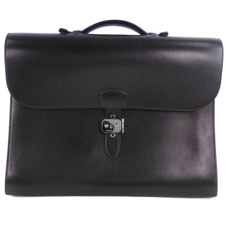 楽天市場】エルメス HERMES サックアデペッシュ38 ビジネスバッグ 
