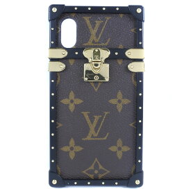 ルイ・ヴィトン LOUIS VUITTON iPhoneケースX/XS スマホケース アイ トランク M62618 モノグラムキャンバス iPhone case X / XS ユニセックス【中古】A+ランク