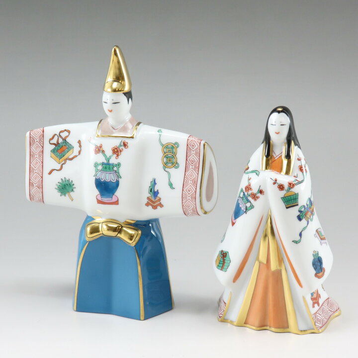 楽天市場】ヘレンド ひな人形/シノワズリ 宝尽くし 15800＆15801/POBO 