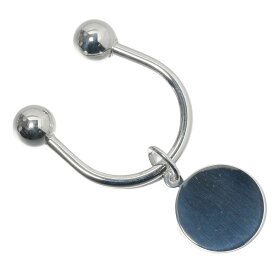 【全品ポイント5倍+お買い得クーポン】ティファニー ラウンド タグ シルバー925 _ キーホルダー【中古】A-ランク