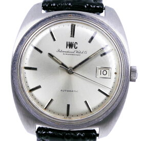 インターナショナルウォッチカンパニー IWC オールドインター 腕時計 cal.8541B R819AD ステンレススチール スイス製 シルバー 自動巻き シルバー文字盤 Old Inter メンズ【中古】B-ランク