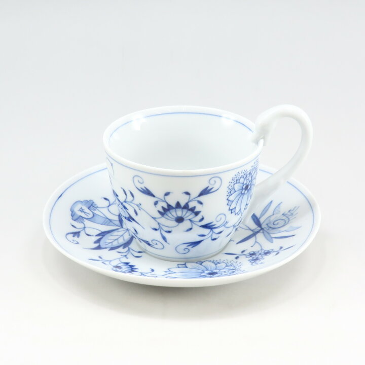 楽天市場】Meissen マイセン ブルーオニオン 食器 カップ＆ソーサー  