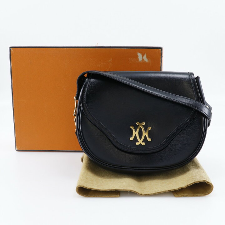 楽天市場】エルメス HERMES ダブルH ショルダーバッグ ヴィンテージ 