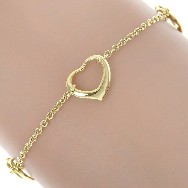 楽天市場】ティファニー TIFFANY&Co. オープンハート ブレスレット 5P 