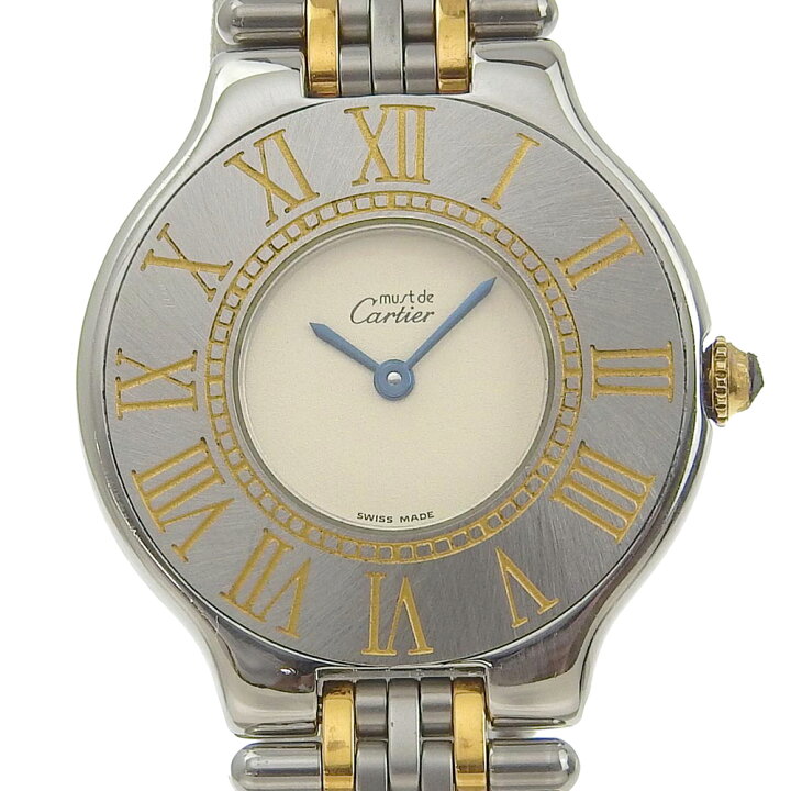 楽天市場】カルティエ CARTIER マスト21 腕時計 ヴァンティアンLM 