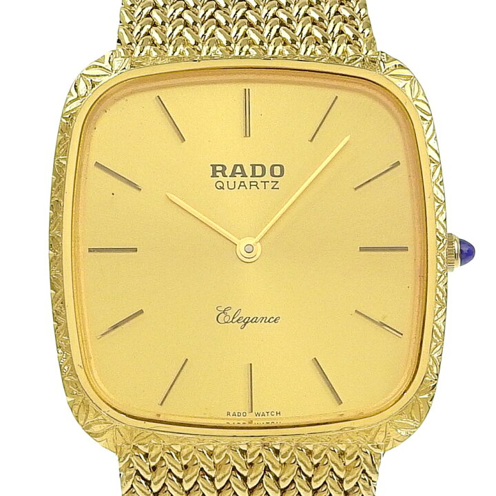 楽天市場】ラドー RADO エレガンス 腕時計 121.9541.2 金メッキ スイス 