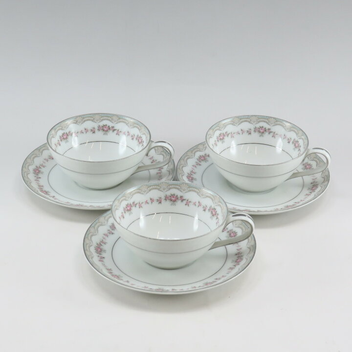 楽天市場】ノリタケ NORITAKE グレンウッド ティーカップ&ソーサー 