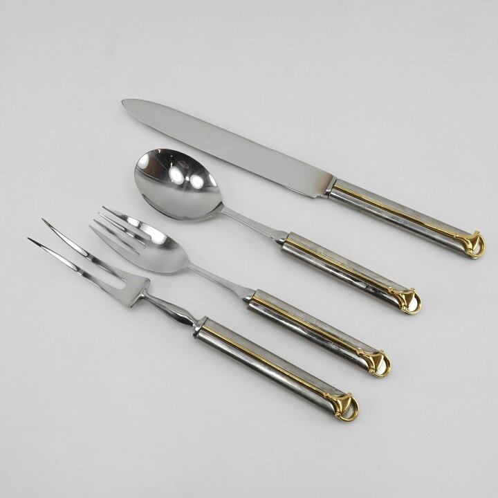 楽天市場】グッチ GUCCI CORICAMA INOX 食器 スプーン フォーク ナイフ 