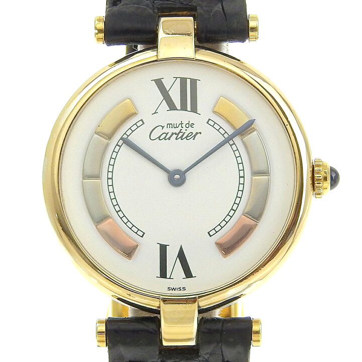 楽天市場】カルティエ CARTIER マストヴァンドーム 腕時計 ヴェルメイ 