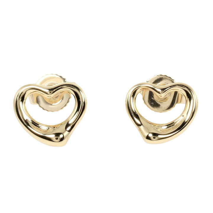 楽天市場】ティファニー TIFFANY&Co. オープンハート ピアス K18 YG 