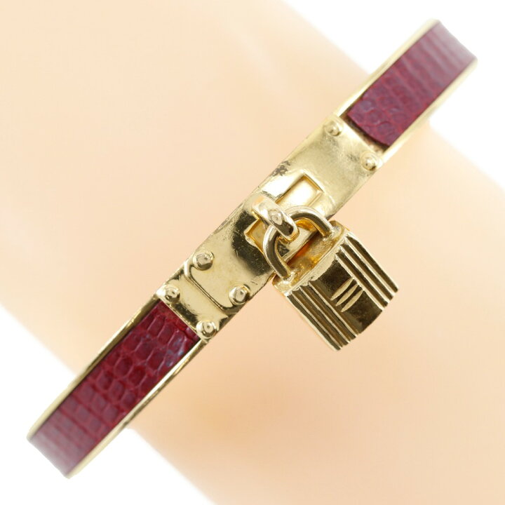 楽天市場】エルメス HERMES ケリーバングル バングル カデナ 金メッキ 