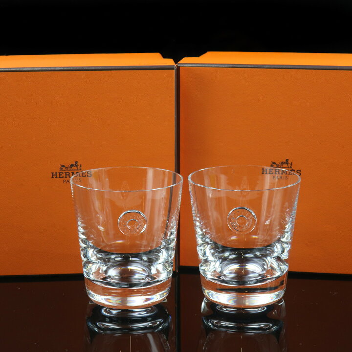 楽天市場】エルメス HERMES セリエ ショットグラス 2個 食器【未使用 