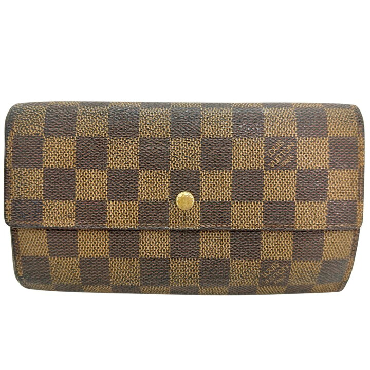 楽天市場】ルイ・ヴィトン LOUIS VUITTON 長財布 ダミエキャンバス 