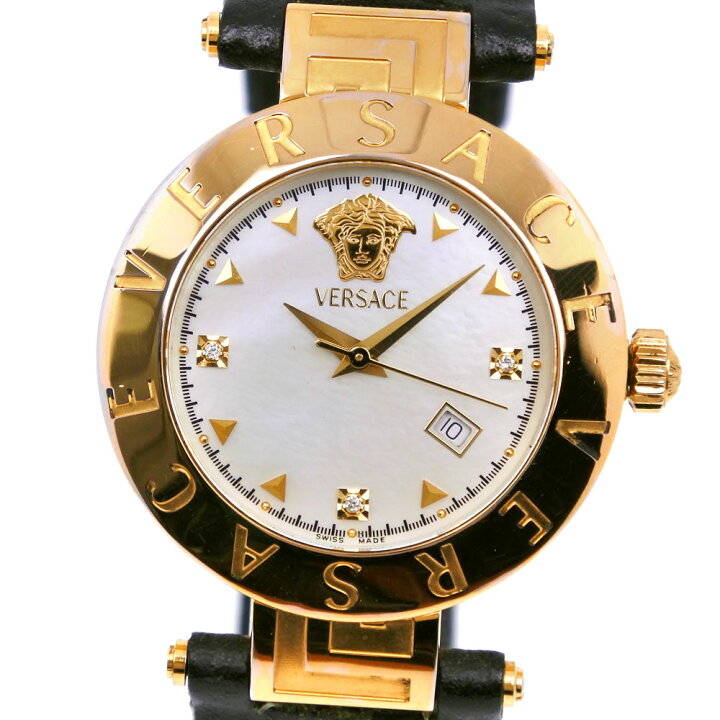 楽天市場】ヴェルサーチ VERSACE メデューサ 腕時計 3Pダイヤ XLQ90 