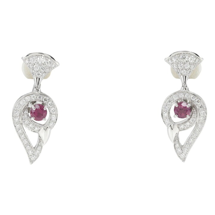楽天市場】ブルガリ BVLGARI ディーバドリーム イヤリング K18ホワイト  