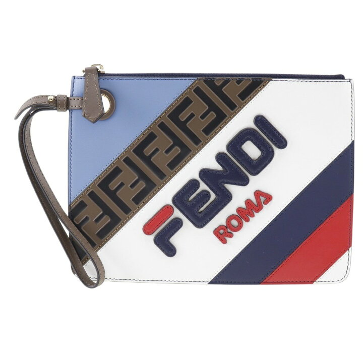 楽天市場】フェンディ FENDI フェンディマニア クラッチバッグ FILA 
