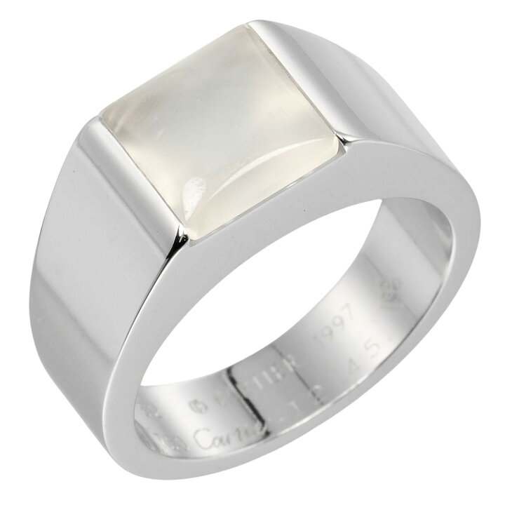 楽天市場】カルティエ CARTIER タンク 12号 リング 指輪 K18 WG  