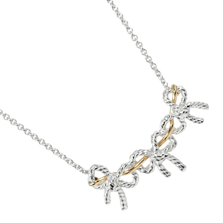 楽天市場】ティファニー TIFFANY&Co. トリプルリボン ネックレス 