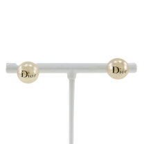 楽天市場】ディオール パール ピアス（ブランドディオール）の通販 【超美品】*⭐︎ Christian Dior ディオール パール付きピアス ロゴ