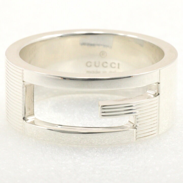 楽天市場】グッチ GUCCI ブランデッドG 11.5号 リング・指輪 シルバー 